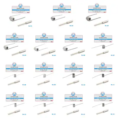 10x VandyVape Coils Wickeldraht Verdampfer Vandy Vape MTL RBA E Zigaretten Ni80