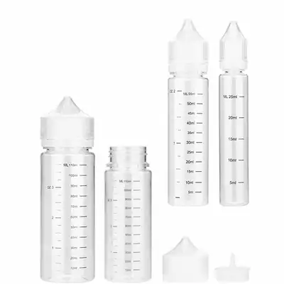 30ml 60ml 120ml 180ml Skala Leerflasche Liquidflasche Flasche Bottle Messskala