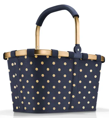 reisenthel Einkaufskorb carrybag Korb Tasche metallic dots blue BK4118
