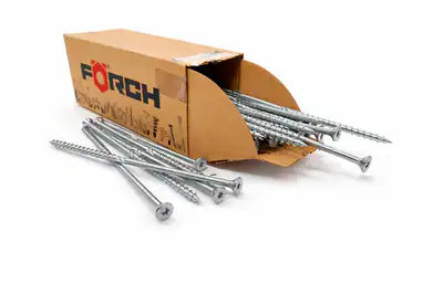Förch Holzbauschrauben 8,0 x 220 mm TG SK 90° verzinkt – 50 Stück