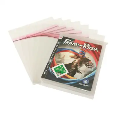 Schutzhülle mit Klappe Playstation 3 Box PS3 Game Protector mit Klappe 100 St.