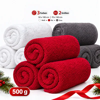 Handtuch Handtücher Gästetuch Duschtuch Frottee 100% Baumwolle 500g/m²