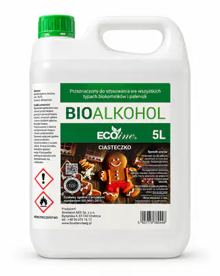 10 Liter Bioethanol mit Plätzchenduft (2x 5L) Ethanolkamin Tischkamin Outdoor