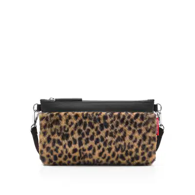 reisenthel mini pouch Tasche Handtasche Damentasche leo fake fur LO6072