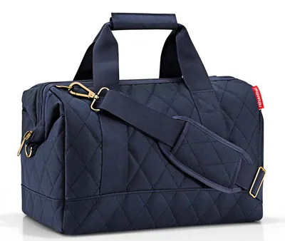 reisenthel allrounder M Reisetasche Tasche rhombus midnight gold MS4110
