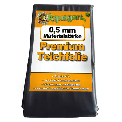Teichfolie PVC 0,5mm Teichfolie Folie Gartenteich Teich Koiteich Ufermatte Vlies