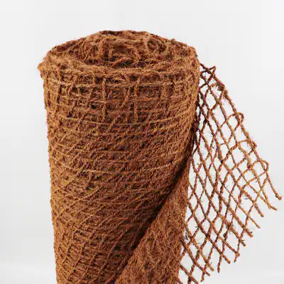 50m Böschungsmatte Ufermatte Kokos 1m breit Teichfolie Kokosmatte 450g