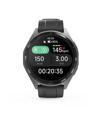 Hama 178618 Smartwatch 7010 1.43Zoll GPS Puls Schlaf Fitness Tracker Bluetooth
