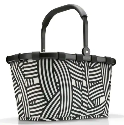 reisenthel Einkaufskorb carrybag frame zebra Korb Tasche BK1032