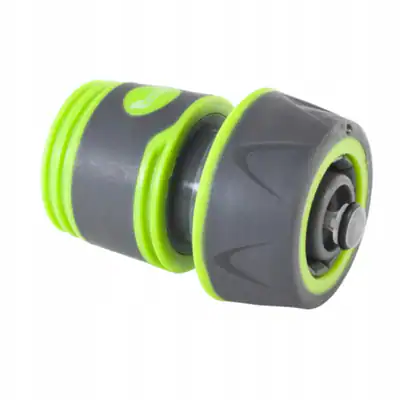 Hochwertiges 3/4" Schnellkupplung mit Stop-Funktion aus ABS und TPR S-80335