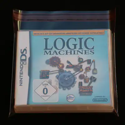 Schutzhüllen Nintendo DS Spiele Game Box 157 x132 mm mit Klappe Sleeves 50 St.