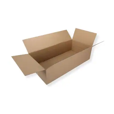 4 St. Versandkartons 1200x600x300 braun 2-wellig EB-Welle Bücher,-Umzugskartons