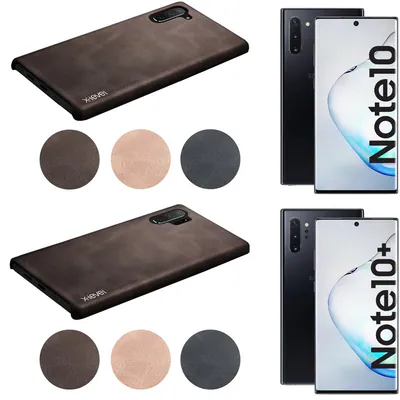 X-LEVEL Hülle für Samsung Note10 / 10+ Plus Schutzhülle Handyhülle PU Premium