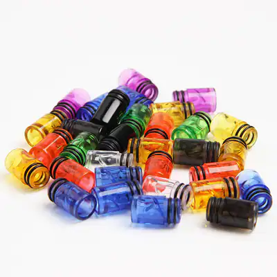 Drip Tip 510 Anschluss Verdampfer, Kunststoff Spirale, Mundstück Driptip D226-1