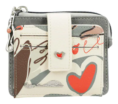 Anekke Alma Ole Card Holder Kartenetui Multicolor grau creme Neu