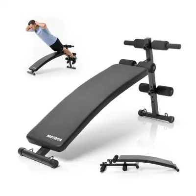 SIT UP BANK Trainingsbank Bauchtrainer Schrägbank verstellbar Gym bis 150kg TOP