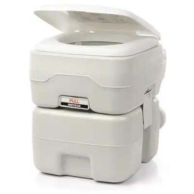 20L Campingtoilette Chemietoilette tragbar WC Mobile Camping Reise MAX. 200 kg