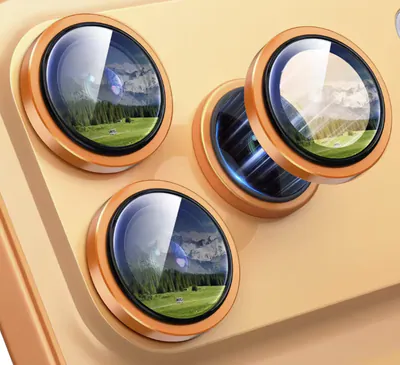 Kamera Glass Schutz Für iphone 17 Pro | iphone 17 Pro Max Cosmic orange