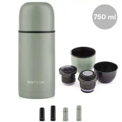 Isolierflasche Thermoskanne Thermoflasche Edelstahl Vakuum 2 FARBEN 750ml 1000ml