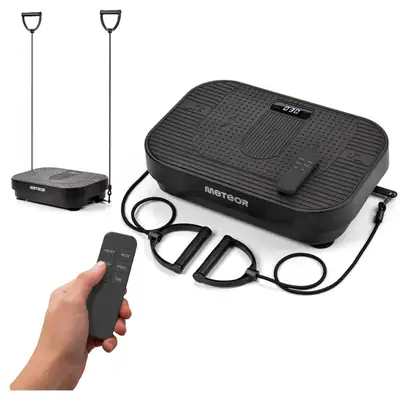 Vibrationsplatte Ganzkörpertraining Muskelaufbau & Abnehmen Fitnessbänder SPORT
