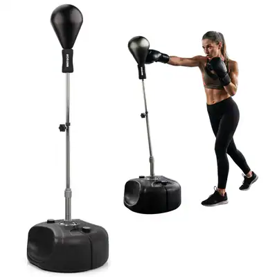 Standboxsack Einstellbare Boxsack Boxbirne Punchingball Erwachsene Sport 124-158