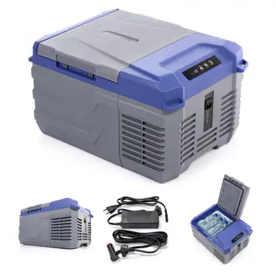 MINI Kompressor Kühlbox 9L Kühlschrank Camping Tragbar Gefrierschrank Leicht