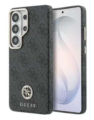 Guess Hülle für Samsung Galaxy S26 Ultra Schwarz Magnetisch hülle mit Gold Frame