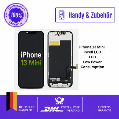 Display für iPhone 13 Mini LCD Touchscreen Incell Bildschirm Ersatz HD Plus