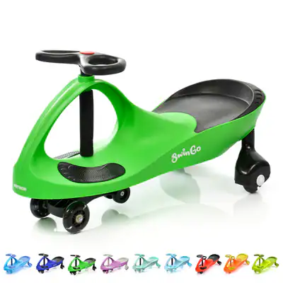 Rutschauto LED Twist Car Dreirädriger Scooter Kinder Laufrad Roller Spielzeug🤩