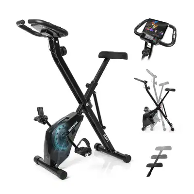 Fahrrad Hometrainer Magnetwiderstand Heimtrainer Cycling für Kardio-Training💖🏋