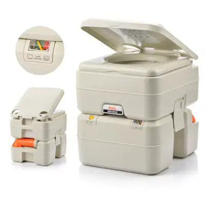 Campingtoilette 20L Reisetoilette Chemietoilette WC tragbar Camping Reise Mobile