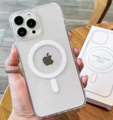 Transparent Hülle MagSafe für iPhone 17 16 15 14 Pro Plus Max Schutzhülle Magnet