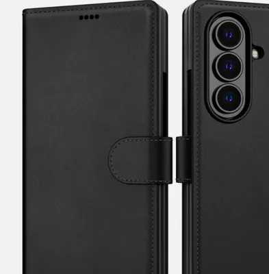 Samsung Tasche Klapphülle für Fold 7 | Flip 7 | Fold 6 | Flip 6 Mit SchutzGlass