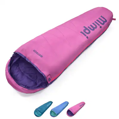 Schlafsack für Kinder Mumienschlafsack Leichtes Reisen Frühling Sommer Herbst💦