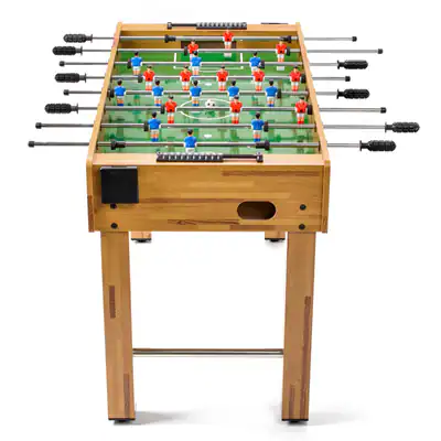 Kickertisch inkl. Bälle Tischkicker Tischfußballspiel ROBUST 122x61x80cm PRO
