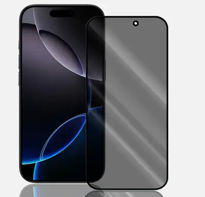 iPhone Anti Spy glass PRIVACY blickschutz Echt Glas Für iphone 15 16 17 PANZER!!