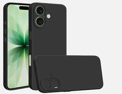 iPhone 17 / 17 Pro / 17 Pro Max 15 16 Hülle – Soft Silikon TPU Case Schwarz Dün