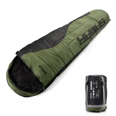 Schlafsack Mumienschlafsack Ultraleicht Deckenschlafsack Camping für Erwachsene