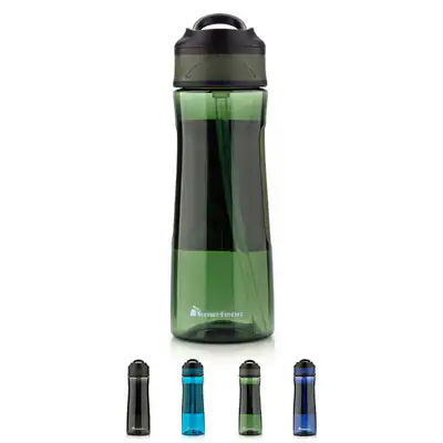 Trinkflasche Sportflasche Wasserflasche BPA Frei Flasche Fruchteinsatz 670ml