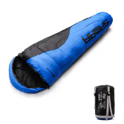 Schlafsack Mumienschlafsack Ultraleicht Deckenschlafsack Camping für Erwachsene