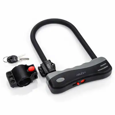Fahrradschloss Kettenschloss Stahl Zahlenschloss Motorradschloss Lock LED 120cm