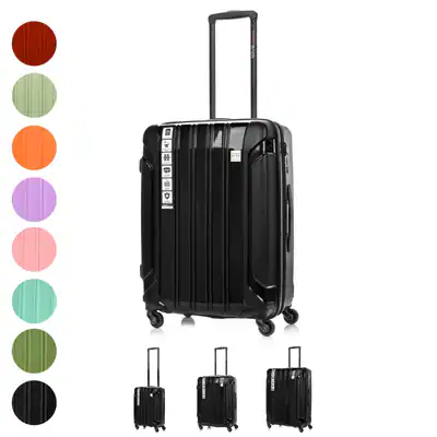 KOFFER Kofferset Reisekoffer TSA Schloss 55cm/65cm/75cm USB-Eingang Handgepäck