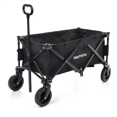 Transportwagen Faltbarer Bollerwagen Strandwagen Handwagen bis 80 kg METEOR