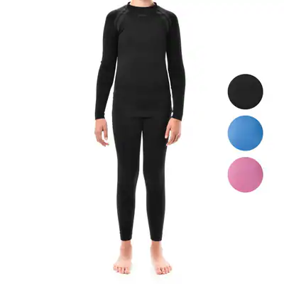 Ski Thermo-Unterwäsche-Set Jungen Mädchen Funktionsunterwäsche Skiunterwäsche 3