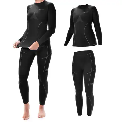 Ski Thermo-Unterwäsche-Set Funktionsunterwäsche Skiunterwäsche DAMEN S-XL SET