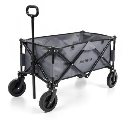 Transportwagen Faltbarer Bollerwagen Strandwagen WAGEN GRAU X-300 bis 80 kg