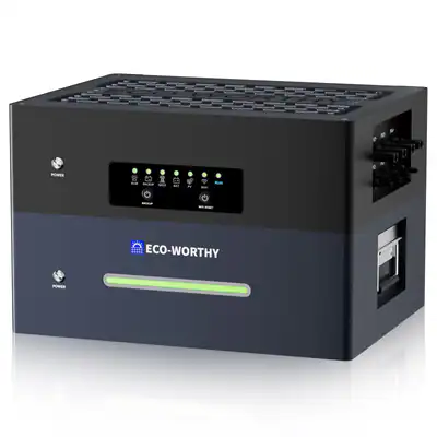 2,56kWh Speicher Balkonkraftwerk akku Solarbank max 15,36kWh Variant ECO-WORTHY