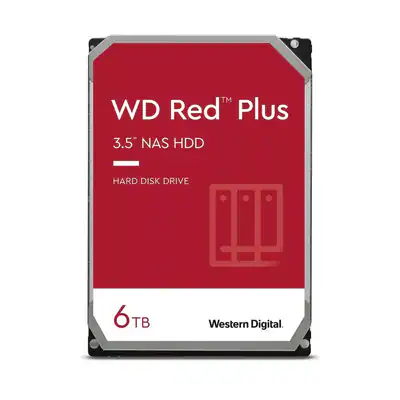 718037899800 Western Digital Red Plus WD60EFPX Interne Festplatte 3.5" 6 TB