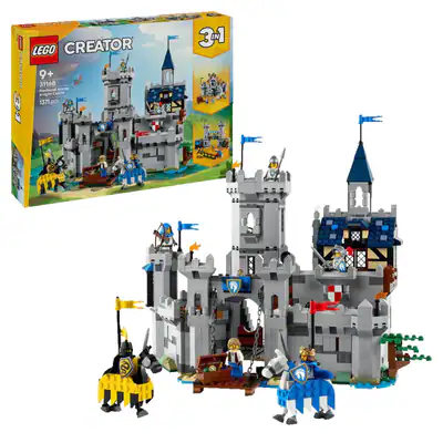 LEGO Creator 31168 Ritterburg im Mittelalter Bausatz, Mehrfarbig