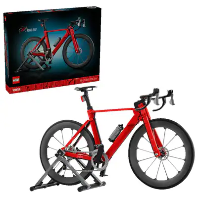 LEGO Icons 11380 Rennrad Bausatz, Mehrfarbig